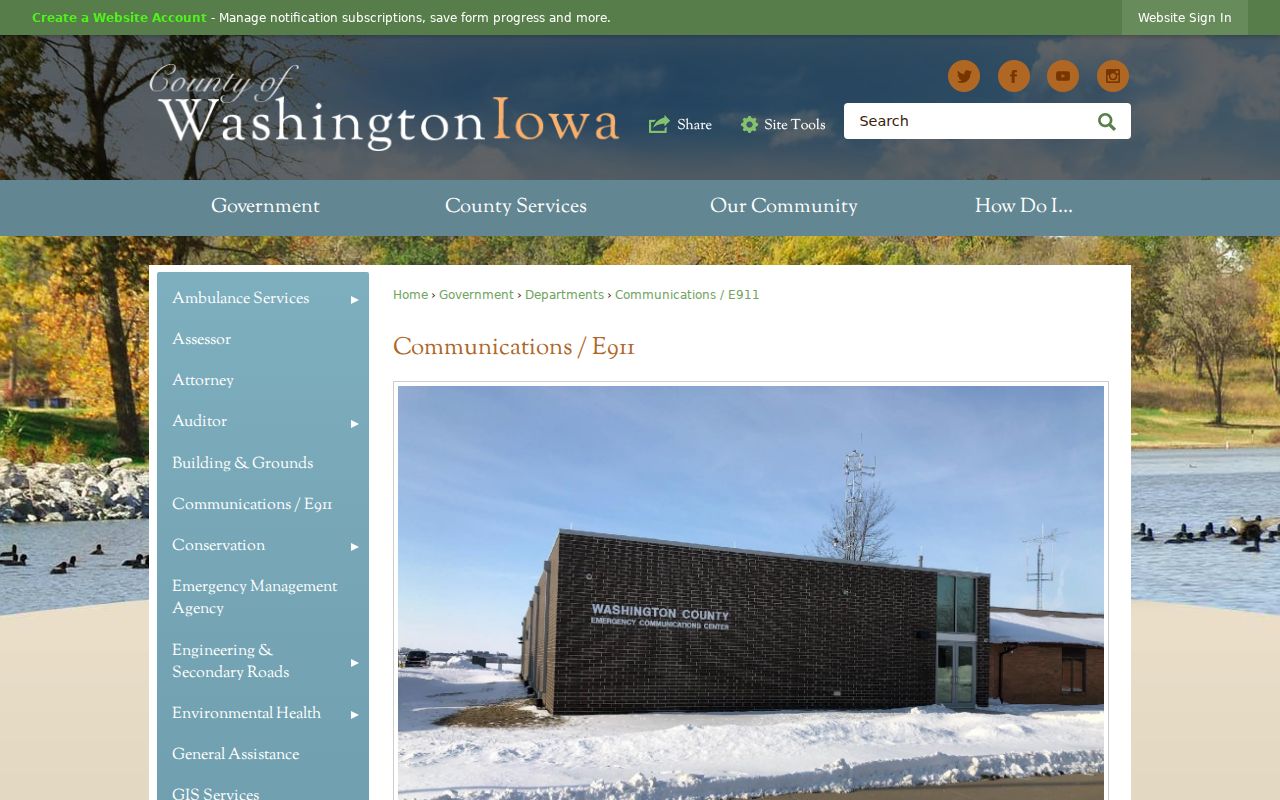 Washington County bench warrant dispatch channel